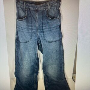 Lee Re-Issue Ultra High Rise Side Zip 1950’s Style Straight Leg Jeans Women Sz 8